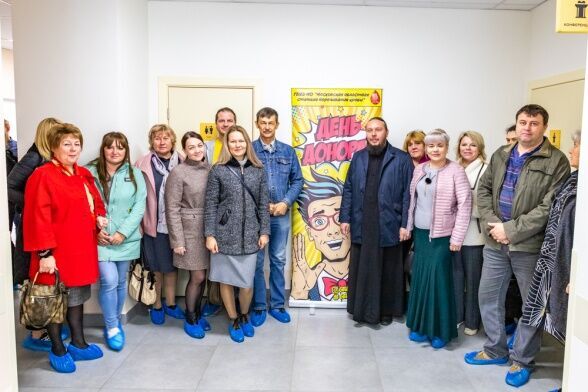 Донорская акция «Московская епархия в помощь онкобольным детям