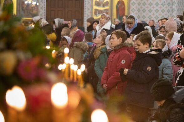 Сретение Господне на приходе Троицкого храма