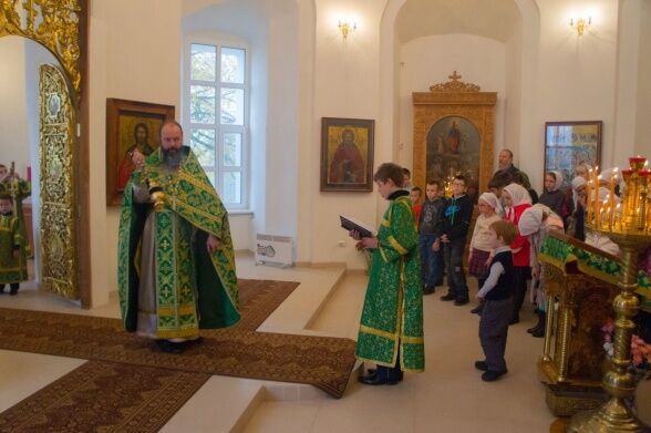 Визит на престольный праздник