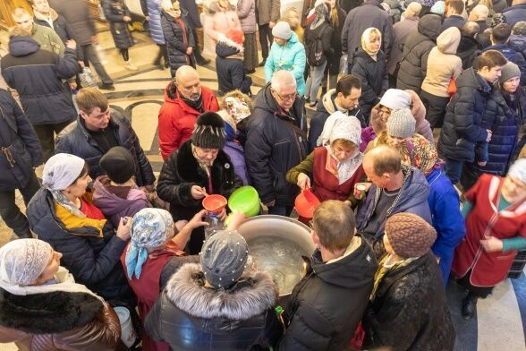 Крещение Господне на приходе Троицкого храма