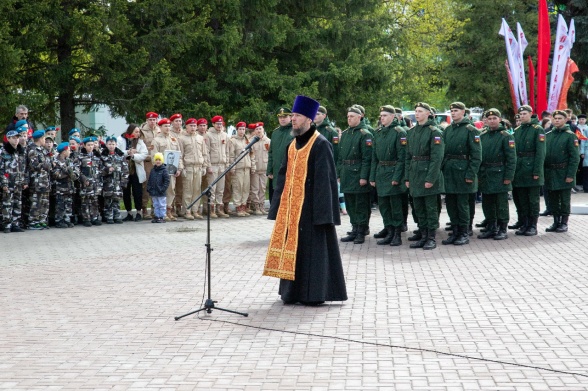 Памятный митинг в преддверии празднования Дня Победы