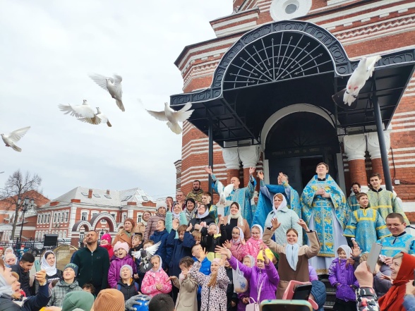 Благовещение Пресвятой Богородицы в Воскресной школе