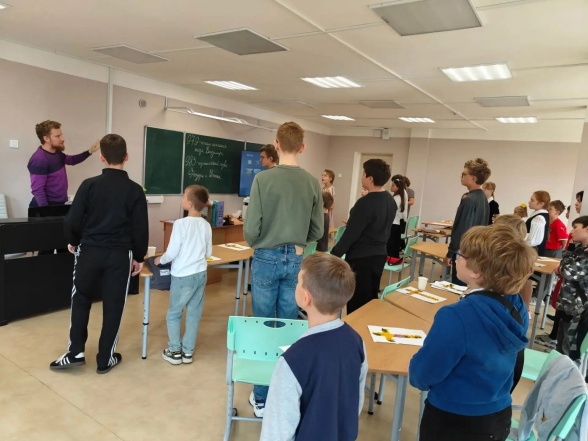 Занятия в Воскресной школе - Крестовоздвижение