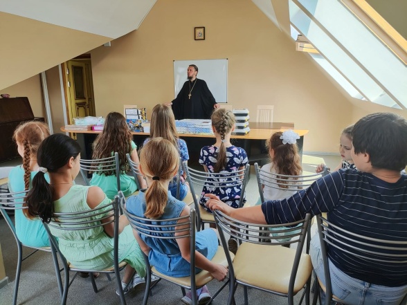 Заключительная встреча с воспитанниками Воскресной школы