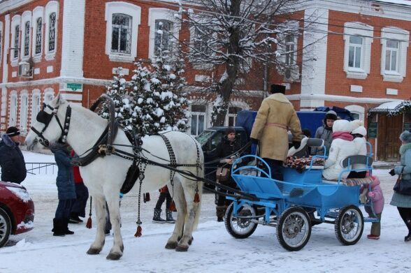 Детский праздник на Рождество