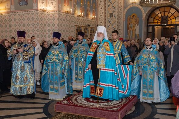 Престольный праздник - Введение во храм Пресвятой Богородицы