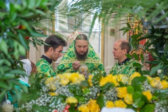 День Святой Троицы. Престольный праздник храма.