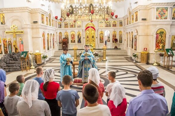 Молебен к началу учебного года