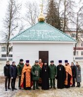 Освящение приписного храма Михаила Архангела