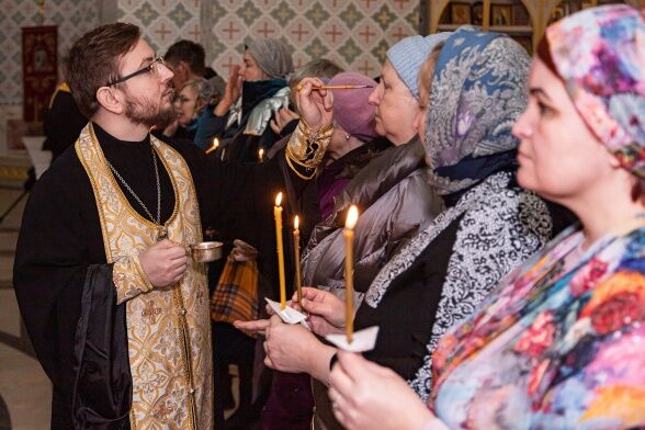 Таинство Соборования совершилось в стенах храма!