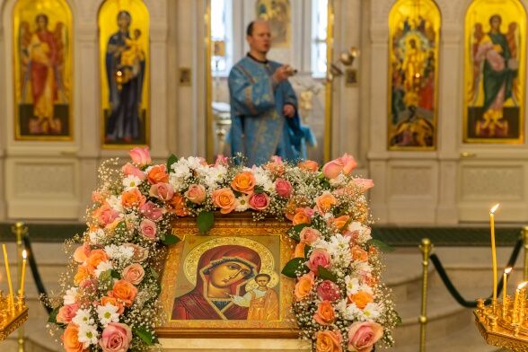 Празднование Казанскому образу Божией Матери на приходе Троицкого храма