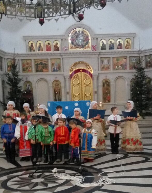 Репетиции Рождественского концерта