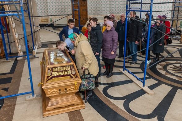 На утренней службе Великой Пятницы