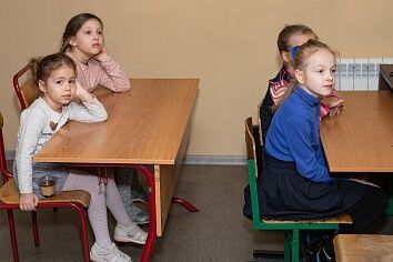 Занятие в Воскресной школе - продолжаем зимнее творчество. Знакомство с мытарем Закхеем