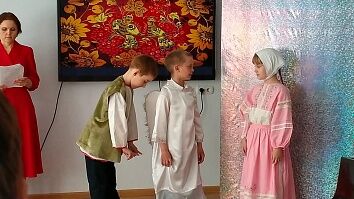 Спектакль-притча для младших друзей - "Мудрый царь".