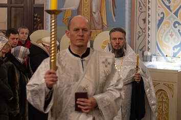 Всенощное бдение в канун праздника Крещения Господня