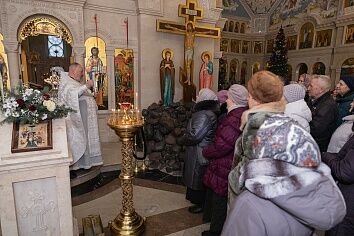 Литургия в день Навечерия Богоявления