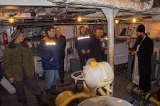 Освящение буксира "Коломенский-805