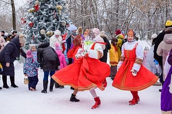 Рождественские гуляния на приходе Троицкого храма