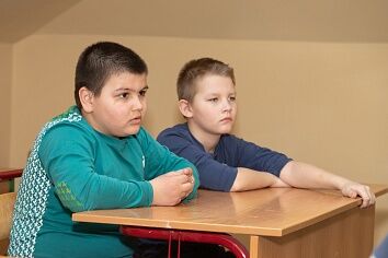 Занятие в Воскресной школе - Крестопоклонная неделя