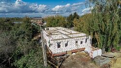 Возведен уровень 1-го этажа.16 сентября