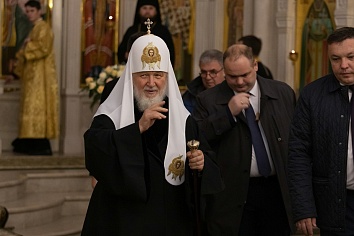 Святейший Патриарх Московский и всея Руси Кирилл совершил чин Великого освящения Троицкого храма г. Коломна (Щурово).