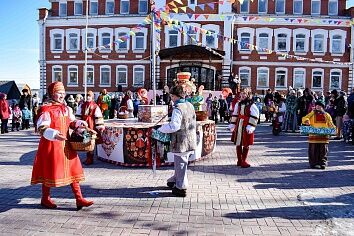 Праздник Масленицы на приходе Троицкого храма