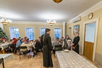 Визит подопечных патронажной службы в Троицкий храм