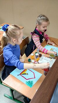 Занятие в Воскресной школе - продолжаем зимнее творчество. Знакомство с мытарем Закхеем