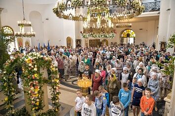 День Святой Троицы. Престольный праздник храма.