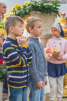 Праздник Преображения отметили на приходе Троицкого храма.