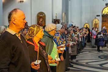 Таинство Соборования в Троицком храме