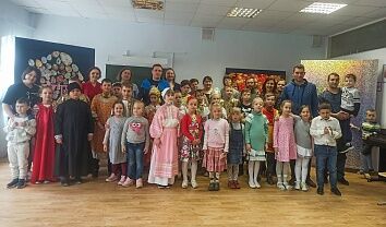 Спектакль-притча для младших друзей - "Мудрый царь".