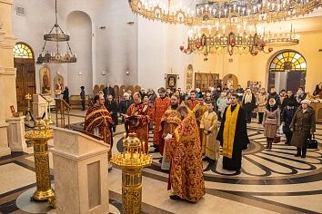 Праздник Масленицы на приходе Троицкого храма