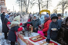 Рождественские гуляния на приходе Троицкого храма. 2024 год