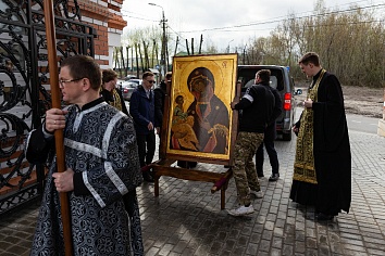 Иерусалимская икона Божией Матери на приходе Троицкого храма