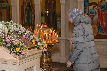 Сретение Господне на приходе Троицкого храма