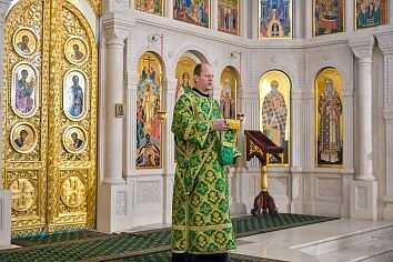 День Святой Троицы. Престольный праздник храма.