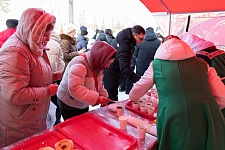 Широкая Масленица на приходе Троицкого храма