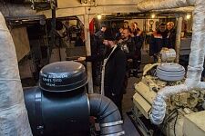 Освящение буксира "Коломенский-805