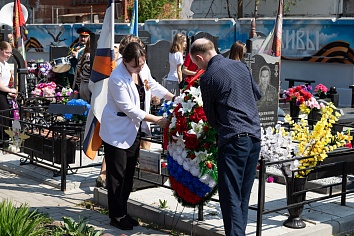 Памятный митинг в Мемориальном комплексе на Старом кладбище г. Коломна