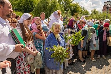 День Святой Троицы. Престольный праздник храма.
