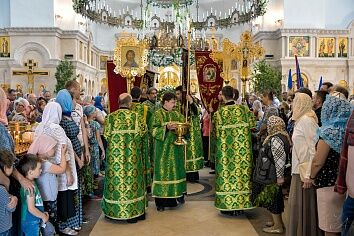 День Святой Троицы. Престольный праздник храма.