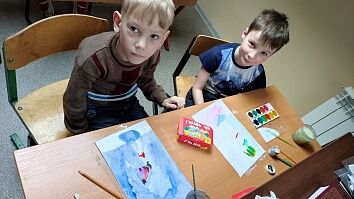 Занятие в Воскресной школе - Крестопоклонная неделя