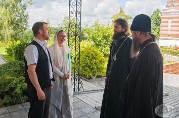 Визит благочинного города Коломны и Коломенского округа епископа Луховицкого Петра 