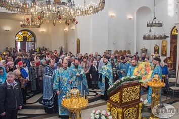 Освящение иконы "Неопалимая Купина"