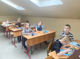 Занятия в Воскресной школе - святитель Григорий Палам