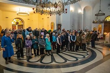Праздник Сретения Господа Нашего Иисуса Христа на приходе Троицкого храма