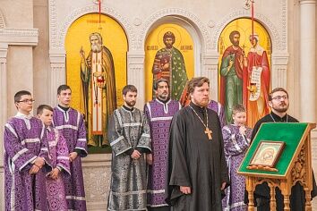 Чин прощения в Троицком храме