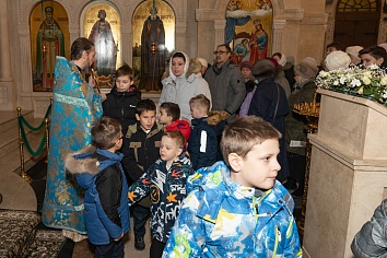 Сретение Господне на приходе Троицкого храма